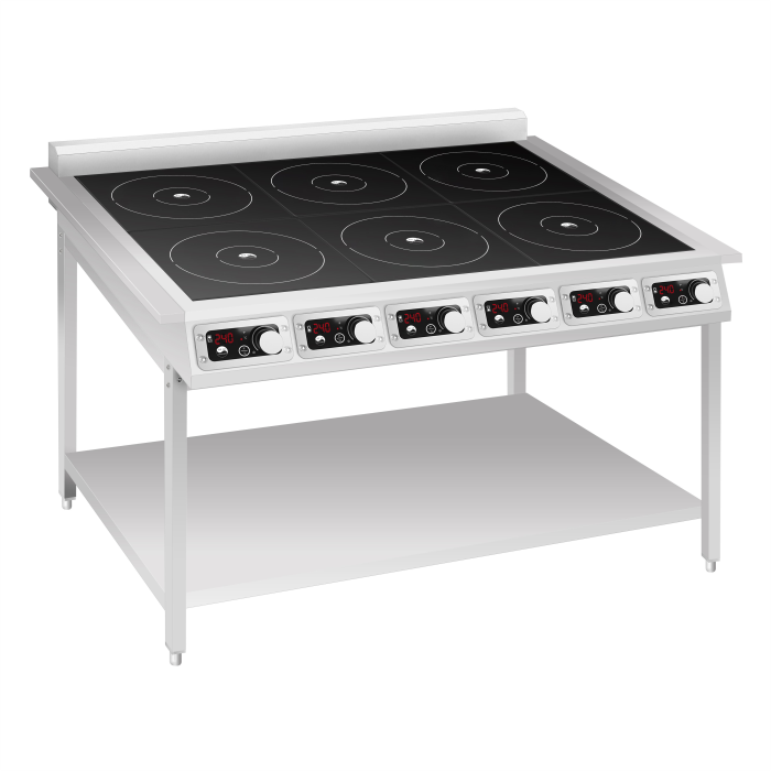 Плита индукционная Indokor IN3500-6PRO серия 700 профессиональная напольная