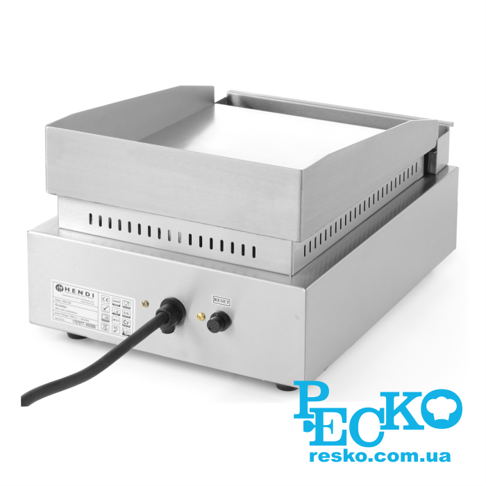 Поверхня для смаження Hendi 203125 гладка електрична професійна