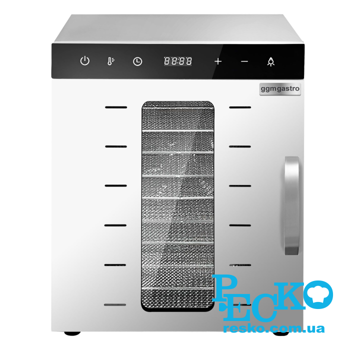 Дегидратор GGM Gastro DGHB10 сушилка для пищевых продуктов овощей, фруктов, мяса, пастилы