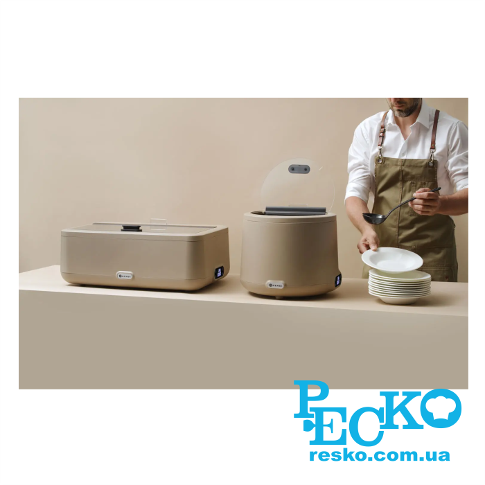 Мармит тепловой UNIQ Hendi 470442 бежевый GN1/1 электрический профессиональный