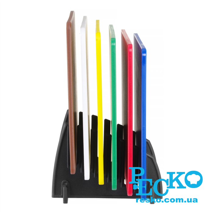 Набор кухонных досок HACCP Hendi 825686 разделочных 450х300 - 6 шт