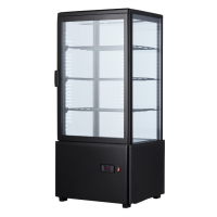 Шафа холодильна Reednee RT78L black вітрина барна настільна чорна