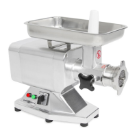М'ясорубка GGM Gastro FWH85 професійна електрична промислова 120 кг/год