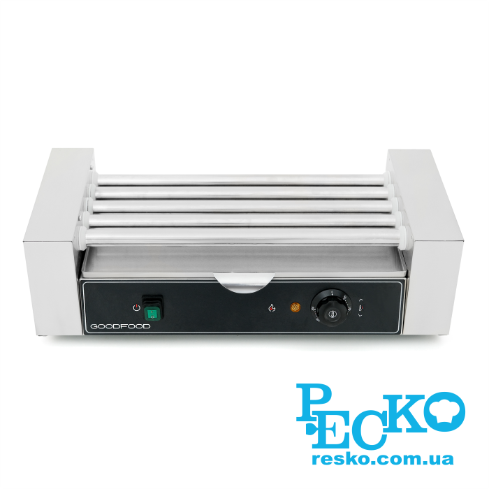 Гриль роликовий GoodFood HDRG5 BLACK, 5 роликів