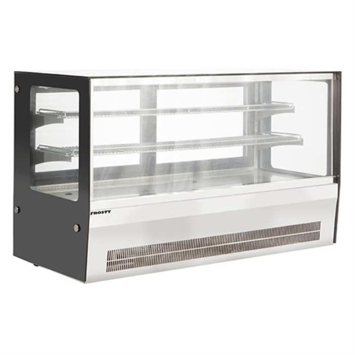 Витрина холодильная Frosty GN1200RT нержавеющая сталь кондитерская настольная горизонтальная