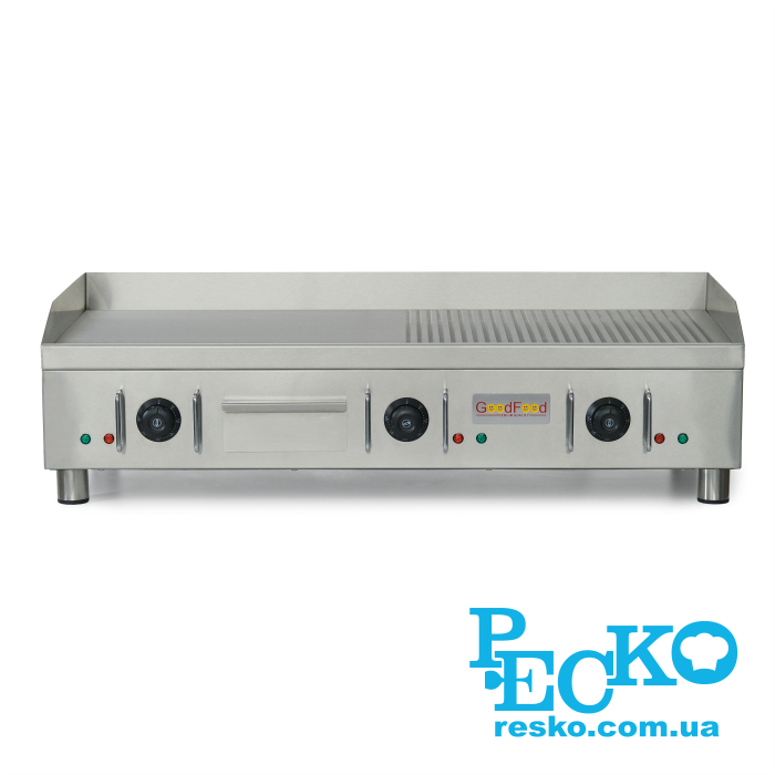 Жарочная поверхность GoodFood EG90FR комбинированная электрическая профессиональная