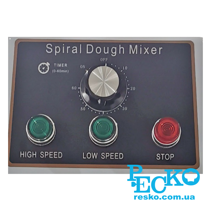 Тістоміс GastroMix HS20B спіральний професійний 20 л дві швидкості