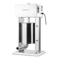 Шприц ковбасний Frosty EVS-10L вертикальний професійний 10 л