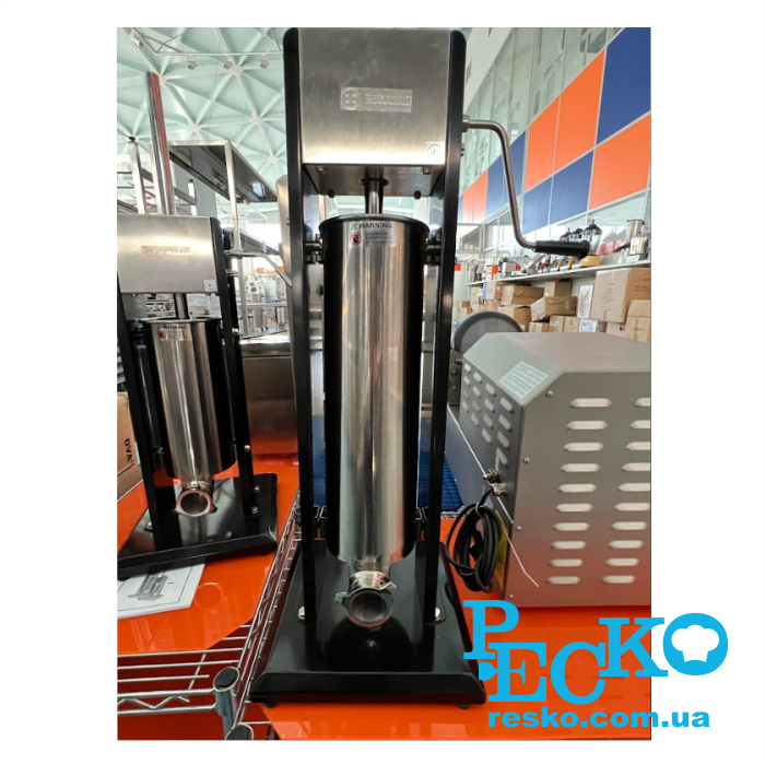 Шприц ковбасний Hurakan HKN-ISV7P вертикальний професійний 7 л