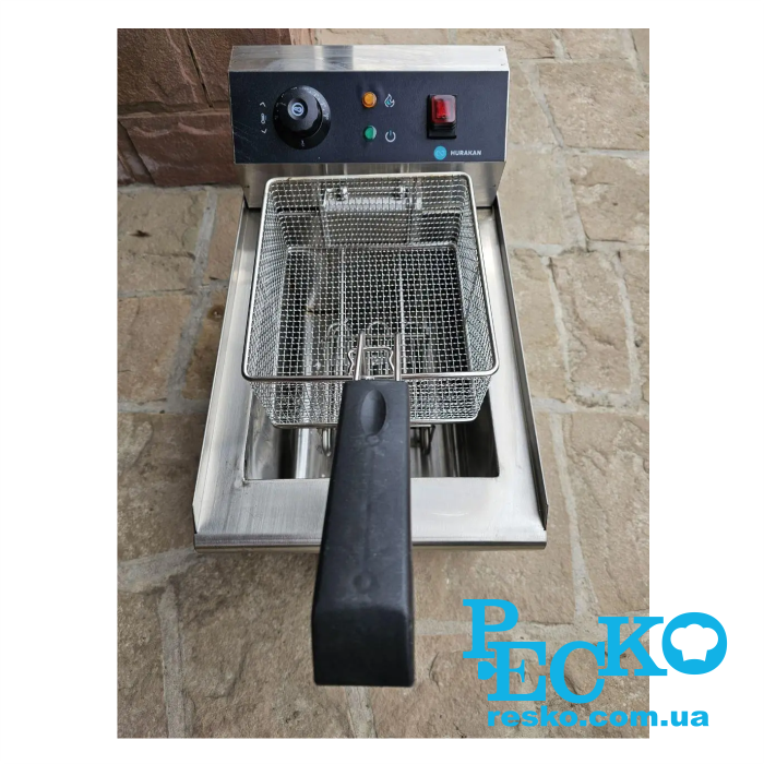 Фритюрница Hurakan HKN-FT10N с краном электрическая профессиональная 10 л