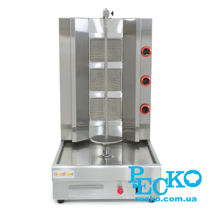 Аппарат для шаурмы газовый GoodFood SM3MG электропривод