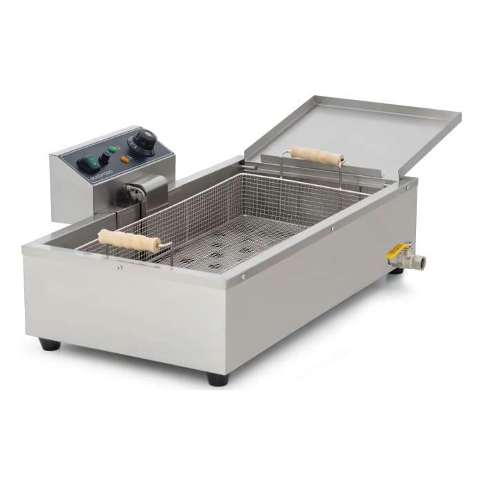 Чебуречница GoodFood EF12D электрическая профессиональная 12 л