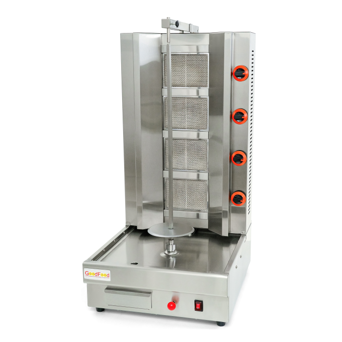 Аппарат для шаурмы газовый GoodFood SM4MG электропривод