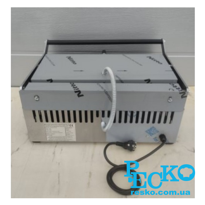 Гриль контактный Remta R79 прижимной профессиональный ребристый