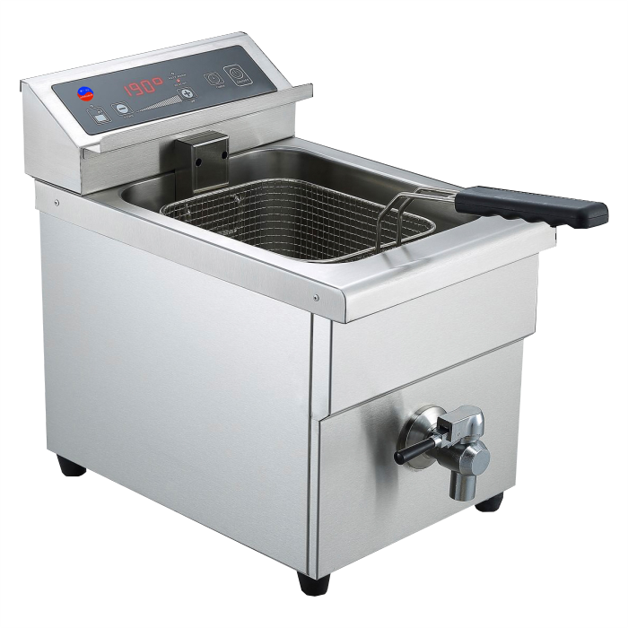 Фритюрница Indokor INF8 с краном индукционная профессиональная 8 л