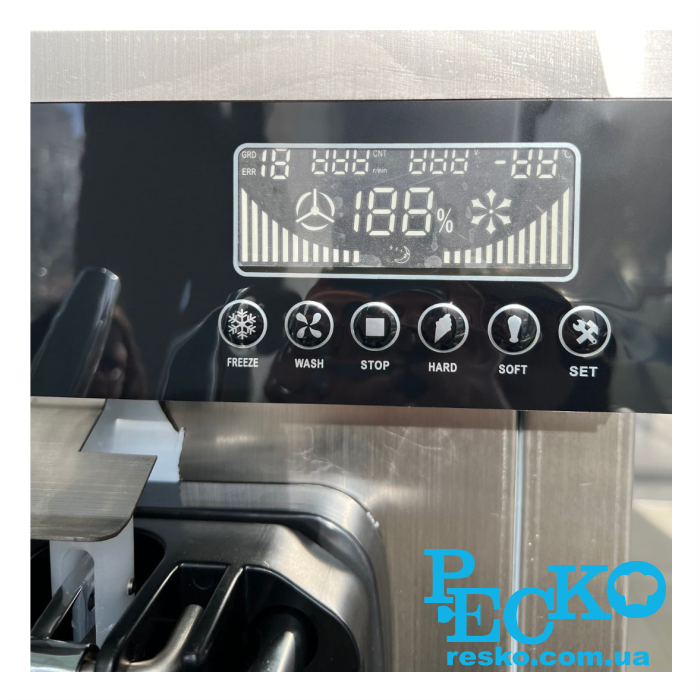 Фризер для мороженого Hurakan HKN-BQ22CT аппарат для мягкого мороженого