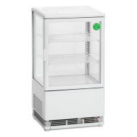 Шафа холодильна Frosty RT58B-1 white вітрина барна настільна біла