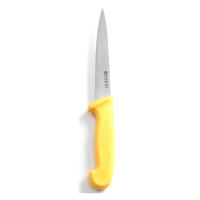 Ніж кухарський для філеювання жовтий 150/300 HACCP Hendi 842539 Ніж кухарський для філеювання жовтий 150/300 HACCP Hendi 842539