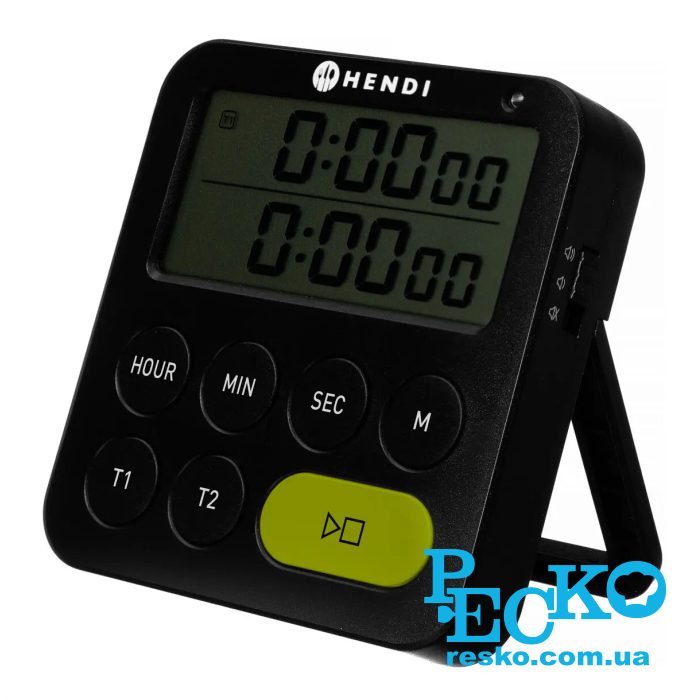Таймер кухонний цифровий Hendi 582046 два діопазони