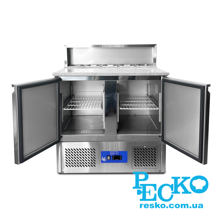 Стол для пиццы Brillis G-PS900V с гранитной столешницей