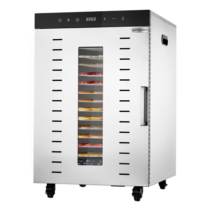 Дегидратор GGM Gastro DGHB16 сушилка для пищевых продуктов овощей, фруктов, мяса, пастилы