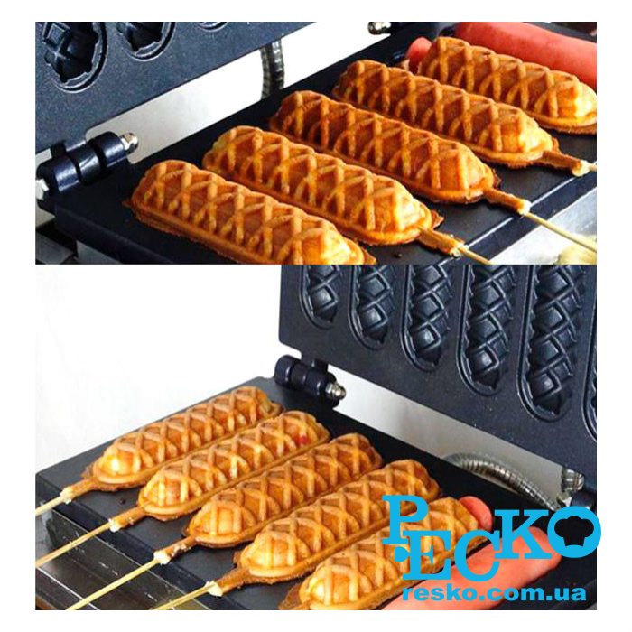 Вафельница Airhot WS-1 профессиональная для корн догов