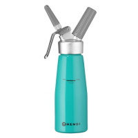 Сифон для вершків Kurt Scheller Edition 0,5 л бірюзовий Hendi 975893 Сифон для вершків Kurt Scheller Edition 0,5 л бірюзовий Hendi 975893