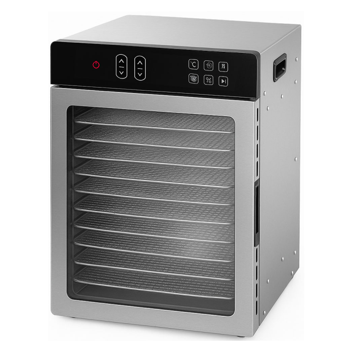 Дегидратор Hurakan HKN-DHD12G сушилка для пищевых продуктов овощей, фруктов, мяса, пастилы