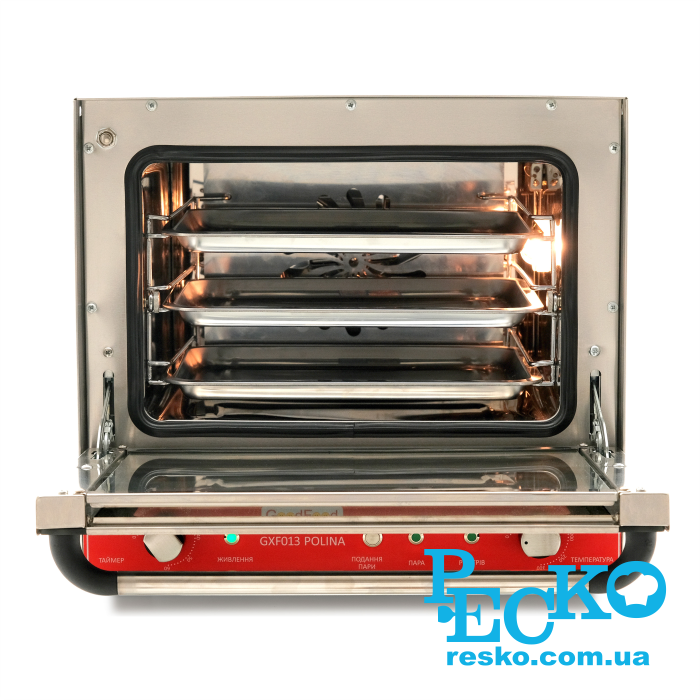 Печь конвекционная GoodFood GXF013 POLINA шкаф пароконвекционный пекарский