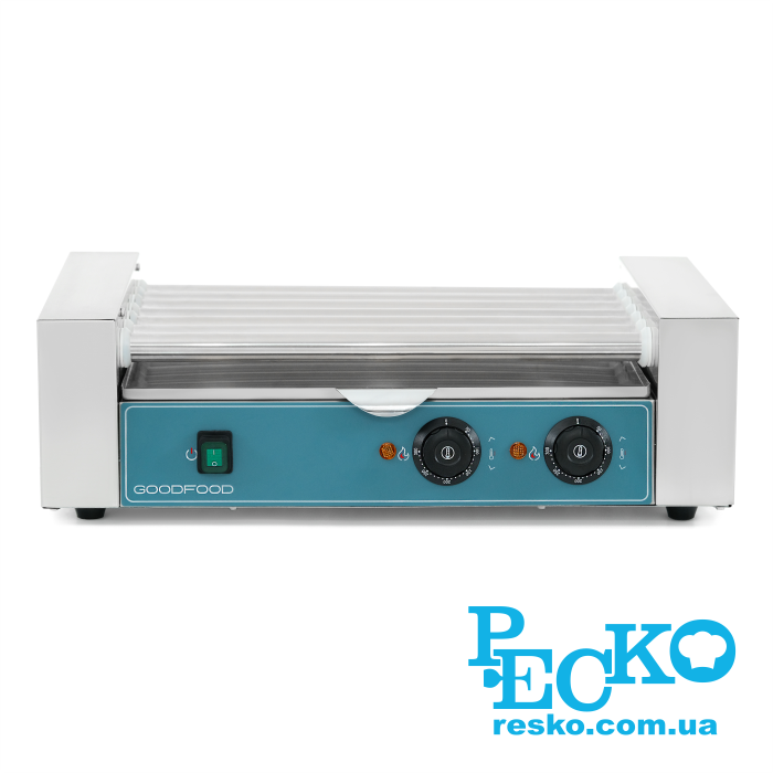 Гриль роликовий GoodFood HDRG7 BLUE, 7 роликів