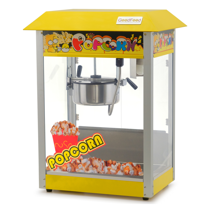 Аппарат для приготовления попкорна GoodFood PCM-826Y YELLOWCORN профессиональный
