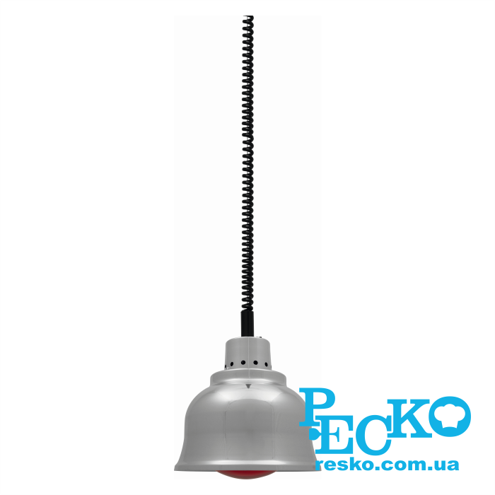 Лампа для підігріву страв Saro Clyde срібна підвісна професійна