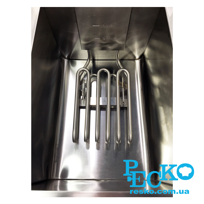 Фритюрница GoodFood EF8+8 с краном электрическая профессиональная 8+8 л