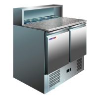 Стіл для піци Cooleq PS900 холодильний з гранітною стільницею