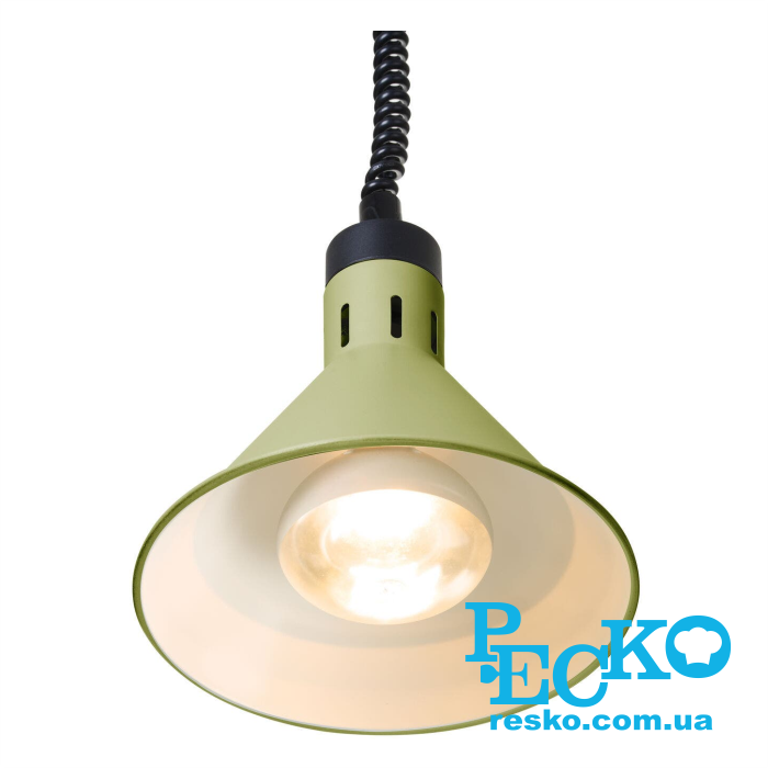 Лампа для підігріву страв Hendi 273920 зелена підвісна професійна