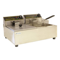 Фритюрниця Rauder JEF-8+8 електрична професійна 8+8 л