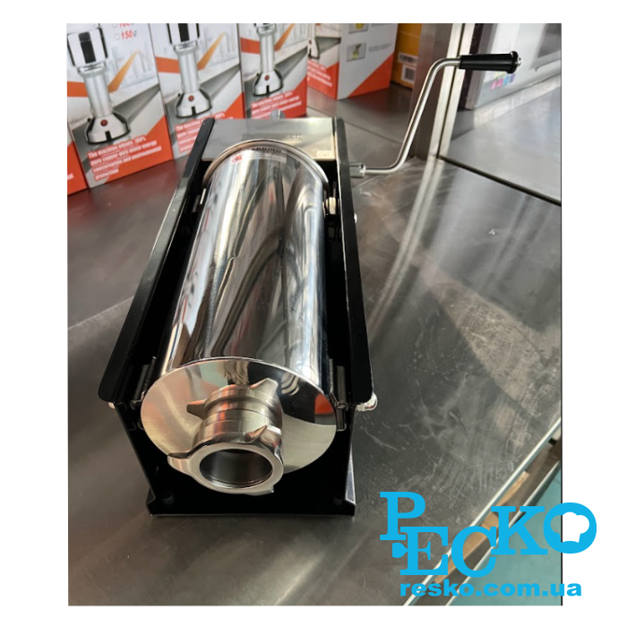 Шприц ковбасний Hurakan HKN-ISH5P горизонтальний професійний 5 л