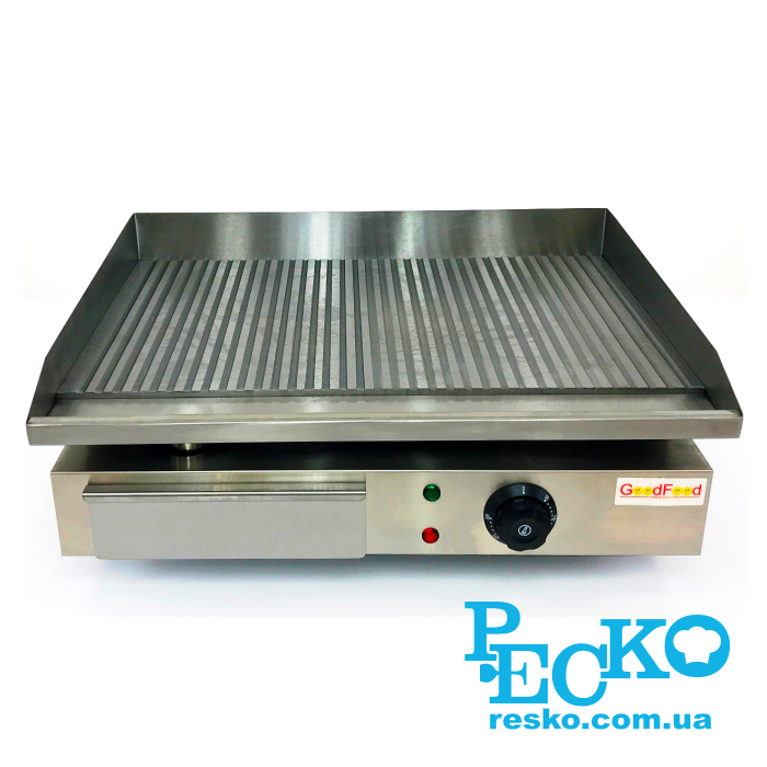 Поверхня для смаження GoodFood EG55R ребриста електрична професійна