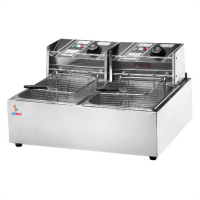 Фритюрниця Airhot EEF6+6 електрична професійна 6+6 л