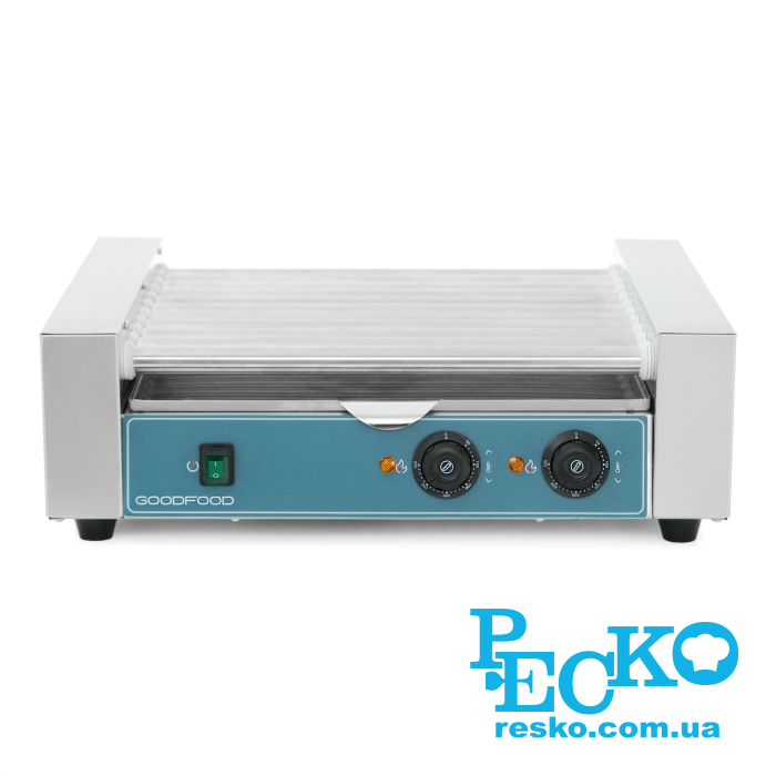 Гриль роликовий GoodFood HDRG11 BLUE, 11 роликів