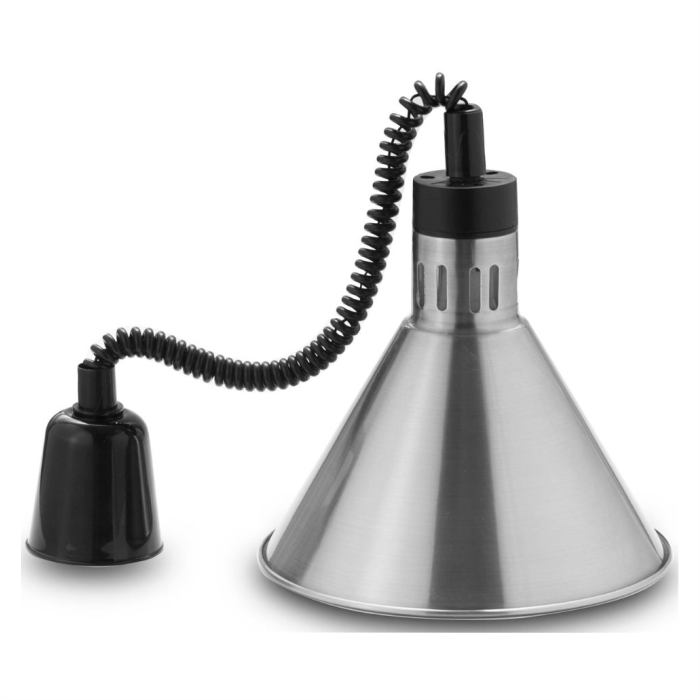 Лампа для подогрева блюд Hurakan HKN-DL800 275 мм серебряная подвесная профессиональная