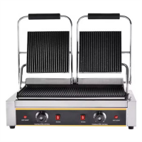 Гриль контактний Frosty EGS-36 притискний професійний ребристий