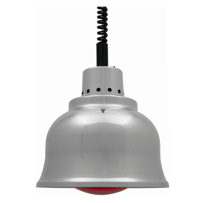 Лампа для подогрева блюд Saro Clyde серебряная подвесная профессиональная