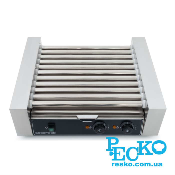 Гриль роликовий GoodFood HDRG11 BLACK, 11 роликів