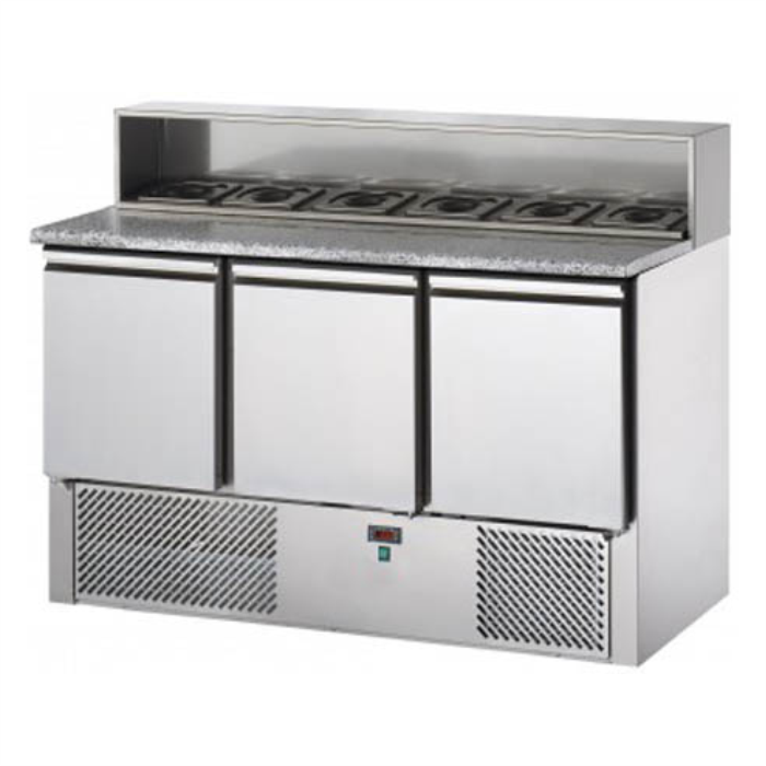 Стол для пиццы Tecnodom SLV03AI с гранитной столешницей