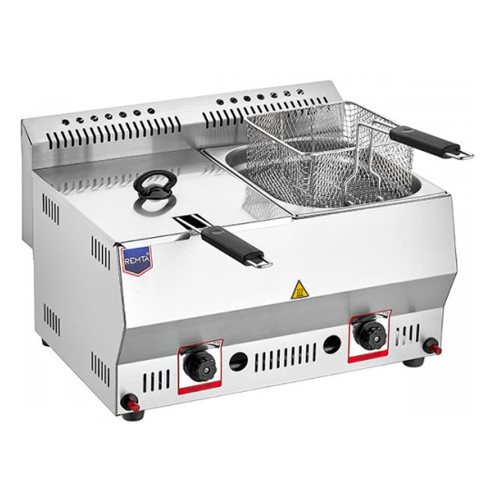Фритюрница Remta R95Z LPG газовая профессиональная 5+5 л