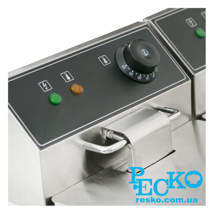 Фритюрница Hurakan HKN-FT66N электрическая профессиональная 6+6 л