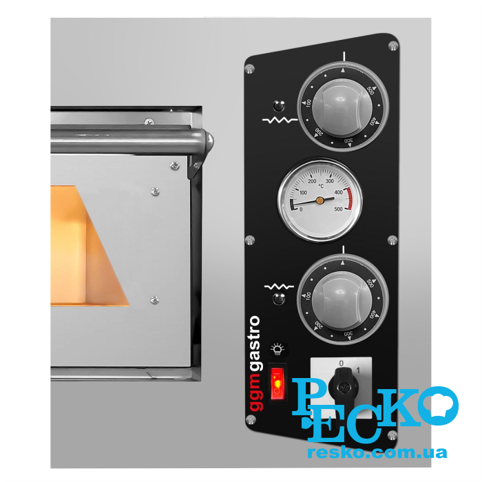 Печь для пиццы GGM Gastro PEP44 электрическая одна камера