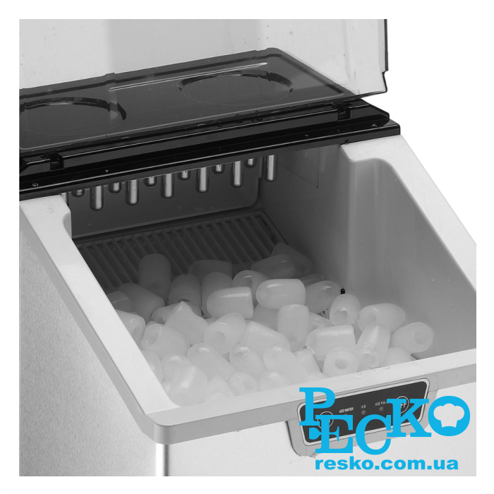 Ледогенератор Hurakan HKN-IMF17 колпачок наливной автономный 17 кг