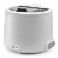 Електросупниця UNIQ Hendi 860533 білий професійний електричний супник 8 л